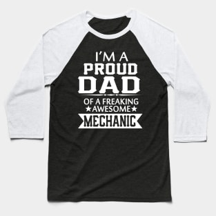 FAther (2) IM A PROUD HAIRSTYLIST  DAD 1 Baseball T-Shirt